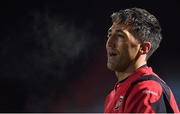 24 November 2017; Gavin Henson of Dragons prior to the Guinness PRO14 Round 9 match between Leinster and Dragons at the RDS Arena in Dublin. Photo by Brendan Moran/Sportsfile
