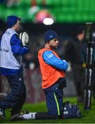 24 November 2017; Leinster senior physiotherapist Karl Denvir during the Guinness PRO14 Round 9 match between Leinster and Dragons at the RDS Arena in Dublin. Photo by Ramsey Cardy/Sportsfile