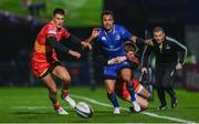 24 November 2017; Isa Nacewa of Leinster is tackled by Jared Rosser of Dragons during the Guinness PRO14 Round 9 match between Leinster and Dragons at the RDS Arena in Dublin. Photo by Ramsey Cardy/Sportsfile