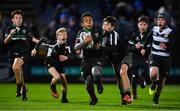 24 November 2017; Action during the Bank of Ireland Half-Time Minis between De La Salle Palmerston RFC, Co. Dublin and Kilkenny RFC at the Guinness PRO14 Round 9 match between Leinster and Dragons at the RDS Arena in Dublin. Photo by Brendan Moran/Sportsfile