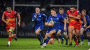 24 November 2017; Jordan Larmour of Leinster during the Guinness PRO14 Round 9 match between Leinster and Dragons at the RDS Arena in Dublin. Photo by Brendan Moran/Sportsfile