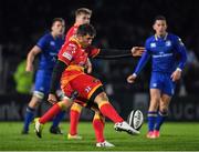 24 November 2017; Gavin Henson of Dragons during the Guinness PRO14 Round 9 match between Leinster and Dragons at the RDS Arena in Dublin. Photo by Brendan Moran/Sportsfile