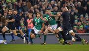 25 November 2017; Rob Kearney of Ireland is tackled by Pablo Matera of Argentina during the Guinness Series International match between Ireland and Argentina at the Aviva Stadium in Dublin. Photo by Piaras Ó Mídheach/Sportsfile