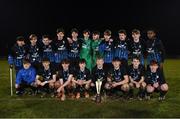 25 November 2017; The victorious Athlone Town team following the SSE Airtricity National Under 15 League Final match between Athlone Town and St Patrick's Athletic at Lisseywollen in Athlone, Co Westmeath. Photo by Stephen McCarthy/Sportsfile