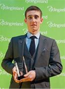 25 November 2017; Eddie Dunbar, winner of a Special Recognition award, during the Cycling Ireland Awards at the Crowne Plaza Hotel, Dublin. Photo by Stephen McMahon/Sportsfile