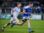 26 November 2017; Stephen Murray of Cavan Gaels in action against Ronan Bradley of Slaughtneil during the AIB Ulster GAA Football Senior Club Championship Final match between Slaughtneil and Cavan Gaels at the Athletic Grounds in Armagh. Photo by Oliver McVeigh/Sportsfile