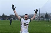 26 November 2017; Niall Hurley Lynch of Moorefield celebrates after the AIB Leinster GAA Football Senior Club Championship Semi-Final match between Rathnew and Moorefield at Joule Park in Aughrim, Wicklow. Photo by Matt Browne/Sportsfile