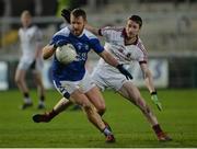 26 November 2017; Michael Lyng of Cavan Gaels in action against Peadar Kearney of Slaughtneil during the AIB Ulster GAA Football Senior Club Championship Final match between Slaughtneil and Cavan Gaels at the Athletic Grounds in Armagh. Photo by Oliver McVeigh/Sportsfile