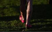 26 November 2017; A general view of a competitors legs during the Irish Life Health Juvenile Even Age Cross Country Championships 2017 at the National Sports Campus in Abbotstown, Dublin. Photo by David Fitzgerald/Sportsfile