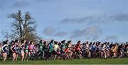 26 November 2017; A general view of the start of the Girls U12 2000m duriing the Irish Life Health Juvenile Even Age Cross Country Championships 2017 at the National Sports Campus in Abbotstown, Dublin. Photo by David Fitzgerald/Sportsfile