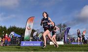 26 November 2017; A general view during the U14 Girls 3000m at the Irish Life Health Juvenile Even Age Cross Country Championships 2017 at the National Sports Campus in Abbotstown, Dublin. Photo by David Fitzgerald/Sportsfile