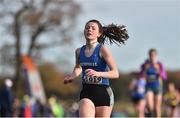 26 November 2017; Anna Fanning of Waterford A.C. in action during the U16 Girls 4000m at the Irish Life Health Juvenile Even Age Cross Country Championships 2017 at the National Sports Campus in Abbotstown, Dublin. Photo by David Fitzgerald/Sportsfile