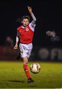 25 November 2017; Cian Leavy of St Patrick's Athletic during the SSE Airtricity National Under 15 League Final match between Athlone Town and St Patrick's Athletic at Lisseywollen in Athlone, Co Westmeath. Photo by Stephen McCarthy/Sportsfile