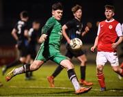 25 November 2017; Sean O'Toole of Athlone Town during the SSE Airtricity National Under 15 League Final match between Athlone Town and St Patrick's Athletic at Lisseywollen in Athlone, Co Westmeath. Photo by Stephen McCarthy/Sportsfile