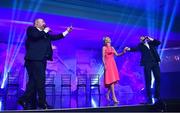 25 November 2017; The Galway Tenors perform during the TG4 Ladies Football All-Star Awards at the CityWest Hotel in Saggart, Co Dublin. Photo by Brendan Moran/Sportsfile