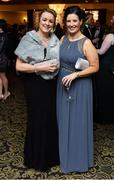 25 November 2017; Eileen Jones, left, and Martina Dillon during the TG4 Ladies Football All-Star Awards at the CityWest Hotel in Saggart, Co Dublin. Photo by Brendan Moran/Sportsfile