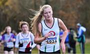26 November 2017; Aoife Rattigan of St. Coca's A.C in action during the U16 Girls race during the Irish Life Health Juvenile Even Age Cross Country Championships 2017 at the National Sports Campus in Abbotstown, Dublin. Photo by David Fitzgerald/Sportsfile