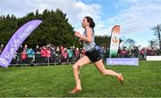 26 November 2017; Eimear Maher of Dundrum South Dublin A.C on her way to finishing second during the U16 Girls race during the Irish Life Health Juvenile Even Age Cross Country Championships 2017 at the National Sports Campus in Abbotstown, Dublin. Photo by David Fitzgerald/Sportsfile