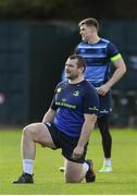 28 November 2017; Jack McGrath, left, and Garry Ringrose during Leinster rugby squad training at UCD in Dublin. Photo by Ramsey Cardy/Sportsfile