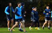 28 November 2017; Jack Kelly during Leinster rugby squad training at UCD in Dublin. Photo by Ramsey Cardy/Sportsfile