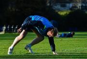 28 November 2017; James Tracy during Leinster rugby squad training at UCD in Dublin. Photo by Ramsey Cardy/Sportsfile