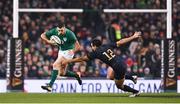 25 November 2017; Rob Kearney of Ireland is tackled by Santiago Gonzalez Iglesias of Argentina during the Guinness Series International match between Ireland and Argentina at the Aviva Stadium in Dublin. Photo by Ramsey Cardy/Sportsfile