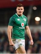 25 November 2017; Jacob Stockdale of Ireland during the Guinness Series International match between Ireland and Argentina at the Aviva Stadium in Dublin. Photo by Ramsey Cardy/Sportsfile