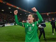 28 November 2017; Katie McCabe of Republic of Ireland following the 2019 FIFA Women's World Cup Qualifier match between Netherlands and Republic of Ireland at Stadion de Goffert in Nijmegen, Netherlands. Photo by Stephen McCarthy/Sportsfile