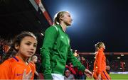 28 November 2017; Louise Quinn of Republic of Ireland during the 2019 FIFA Women's World Cup Qualifier match between Netherlands and Republic of Ireland at Stadion de Goffert in Nijmegen, Netherlands. Photo by Stephen McCarthy/Sportsfile