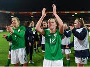 28 November 2017; Tyler Toland of Republic of Ireland following the 2019 FIFA Women's World Cup Qualifier match between Netherlands and Republic of Ireland at Stadion de Goffert in Nijmegen, Netherlands. Photo by Stephen McCarthy/Sportsfile