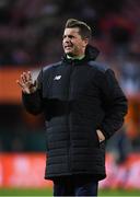 28 November 2017; Republic of Ireland head coach Colin Bell during the 2019 FIFA Women's World Cup Qualifier match between Netherlands and Republic of Ireland at Stadion de Goffert in Nijmegen, Netherlands. Photo by Stephen McCarthy/Sportsfile