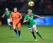 28 November 2017; Denise O'Sullivan of Republic of Ireland during the 2019 FIFA Women's World Cup Qualifier match between Netherlands and Republic of Ireland at Stadion de Goffert in Nijmegen, Netherlands. Photo by Stephen McCarthy/Sportsfile