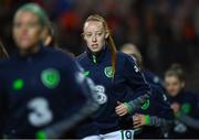 28 November 2017; Niamh Prior of Republic of Ireland during the 2019 FIFA Women's World Cup Qualifier match between Netherlands and Republic of Ireland at Stadion de Goffert in Nijmegen, Netherlands. Photo by Stephen McCarthy/Sportsfile