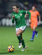28 November 2017; Katie McCabe of Republic of Ireland during the 2019 FIFA Women's World Cup Qualifier match between Netherlands and Republic of Ireland at Stadion de Goffert in Nijmegen, Netherlands. Photo by Stephen McCarthy/Sportsfile
