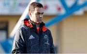 26 November 2017; Munster Head Coach Johann Van Graan ahead of the Guinness Pro14 Round 9 match between Zebre and Munster at Stadio Lanfranchi in Parma, Italy. Photo by Roberto Bregani/Sportsfile