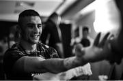 24 November 2017; Chris Mullally has his hands wrapped ahead of his Light-Heavyweight bout against Manny Bique during the Next Generation Boxing event at the Citywest Hotel in Dublin. Photo by David Fitzgerald/Sportsfile