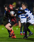 24 November 2017; Action from the game between Arklow RFC and Athy RFC during the Bank of Ireland Half-Time Minis at the Guinness PRO14 Round 9 match between Leinster and Dragons at the RDS Arena in Dublin. Photo by Eóin Noonan/Sportsfile