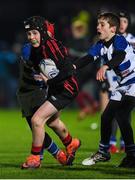 24 November 2017; Action from the game between Arklow RFC and Athy RFC during the Bank of Ireland Half-Time Minis during the Guinness PRO14 Round 9 match between Leinster and Dragons at the RDS Arena in Dublin. Photo by Eóin Noonan/Sportsfile