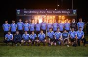 30 November 2017; The Dublin squad ahead of the Official Opening of Billings Park match between UCD and Dublin at Billings Park in UCD, Dublin. Photo by Cody Glenn/Sportsfile