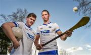 1 December 2017; Waterford footballer Conor Murray, left, with Waterford hurler Maurice Shanahan in attendance at the Waterford GAA new sponsorship launch at TQS Integration Systems in Lismore, Waterford. Photo by Matt Browne/Sportsfile