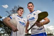 1 December 2017; Waterford footballer Conor Murray, left, with Waterford hurler Maurice Shanahan in attendance at the Waterford GAA new sponsorship launch at TQS Integration Systems in Lismore, Waterford. Photo by Matt Browne/Sportsfile
