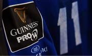 2 December 2017; The jersey of James Lowe hangs in the Leinster dressing room ahead of the Guinness PRO14 Round 10 match between Benetton and Leinster at the Stadio Comunale di Monigo in Treviso, Italy. Photo by Ramsey Cardy/Sportsfile