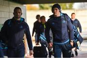 2 December 2017; Dave Kearney, left, and Garry Ringrose of Leinster arrives ahead of the Guinness PRO14 Round 10 match between Benetton and Leinster at the Stadio Comunale di Monigo in Treviso, Italy. Photo by Ramsey Cardy/Sportsfile