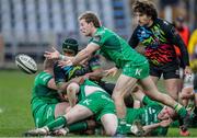 2 December 2017; Kieran Marmion of Connacht Rugby gets the ball away during the Guinness Pro14 Round 10 match between Zebre and Connacht at Stadio Lanfranchi in Parma, Italy. Photo by Roberto Bregani/Sportsfile