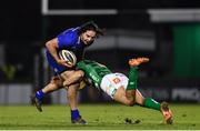 2 December 2017; James Lowe of Leinster is tackled by Ignacio Brex of Benetton during the Guinness PRO14 Round 10 match between Benetton and Leinster at the Stadio Comunale di Monigo in Treviso, Italy. Photo by Ramsey Cardy/Sportsfile