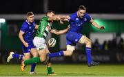 2 December 2017; Jack Conan of Leinster is tackled by Alberto Sgarbi of Benetton during the Guinness PRO14 Round 10 match between Benetton and Leinster at the Stadio Comunale di Monigo in Treviso, Italy. Photo by Ramsey Cardy/Sportsfile
