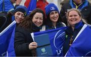 2 December 2017; Leinster supporters during the Guinness PRO14 Round 10 match between Benetton and Leinster at the Stadio Comunale di Monigo in Treviso, Italy. Photo by Ramsey Cardy/Sportsfile