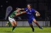2 December 2017; James Lowe of Leinster is tackled by Tommaso Benvenuti of Benetton during the Guinness PRO14 Round 10 match between Benetton and Leinster at the Stadio Comunale di Monigo in Treviso, Italy. Photo by Ramsey Cardy/Sportsfile