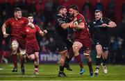 2 December 2017; Jean Kleyn of Munster is tackled by Gareth Thomas of Ospreys during the Guinness PRO14 Round 10 match between Munster and Ospreys at Irish Independent Park in Cork. Photo by Diarmuid Greene/Sportsfile