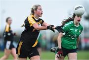 2 December 2017; Sarah Barry of Corduff in action during the All-Ireland Ladies Football Junior Club Championship Final match between Aghada and Corduff at Crettyard in Co Laois. Photo by Matt Browne/Sportsfile